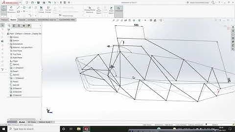 3d modeling tutorial videos #21: Design of buggy chassis