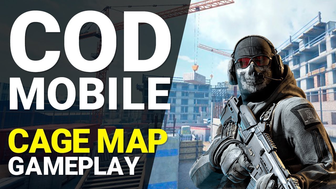 Call of Duty Mobile - Cage Map Gameplay [1080p/60fps]