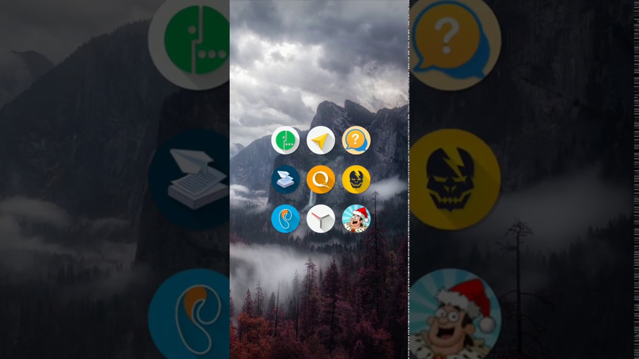 Настроенный Nova Launcher на мой вкус