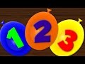 Balloon Song | The Numbers Song | Nursery Rhymes | Kids Learning