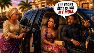 HE DID NOT ALLOW HIS WIFE SEAT IN HIS FRONT SEAT, IF ONLY HE KNEW… #africanfolktales #tales