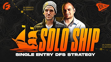 HOW TO WIN SINGLE ENTRY TOURNAMENTS ON DRAFTKINGS AND FANDUEL - WEEK 1 2023