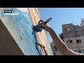 Gaza Artist Paints Tribute to Detained Hospital Director on War-Ravaged Walls | APT