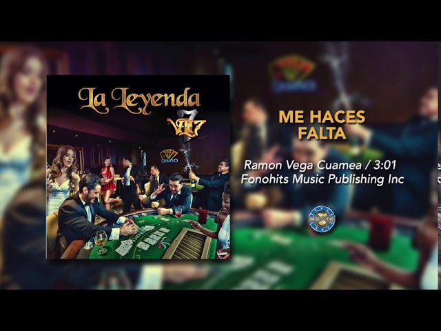 La Leyenda - Me Haces Falta ( Audio Oficial )