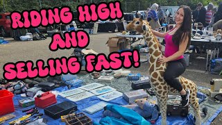 SALES AND SUCCESS! Selling at the car boot sale 🤑