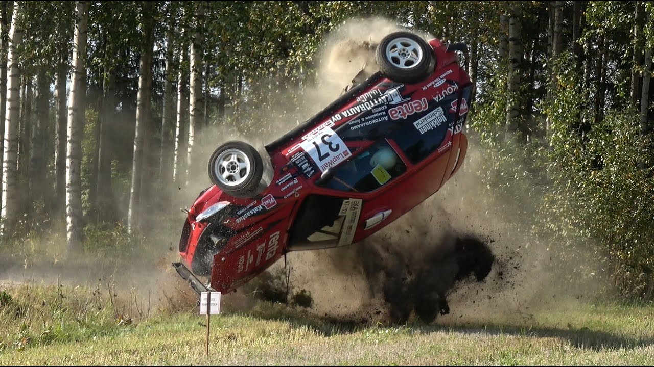 Finnish Rally Crashes & Action 2025