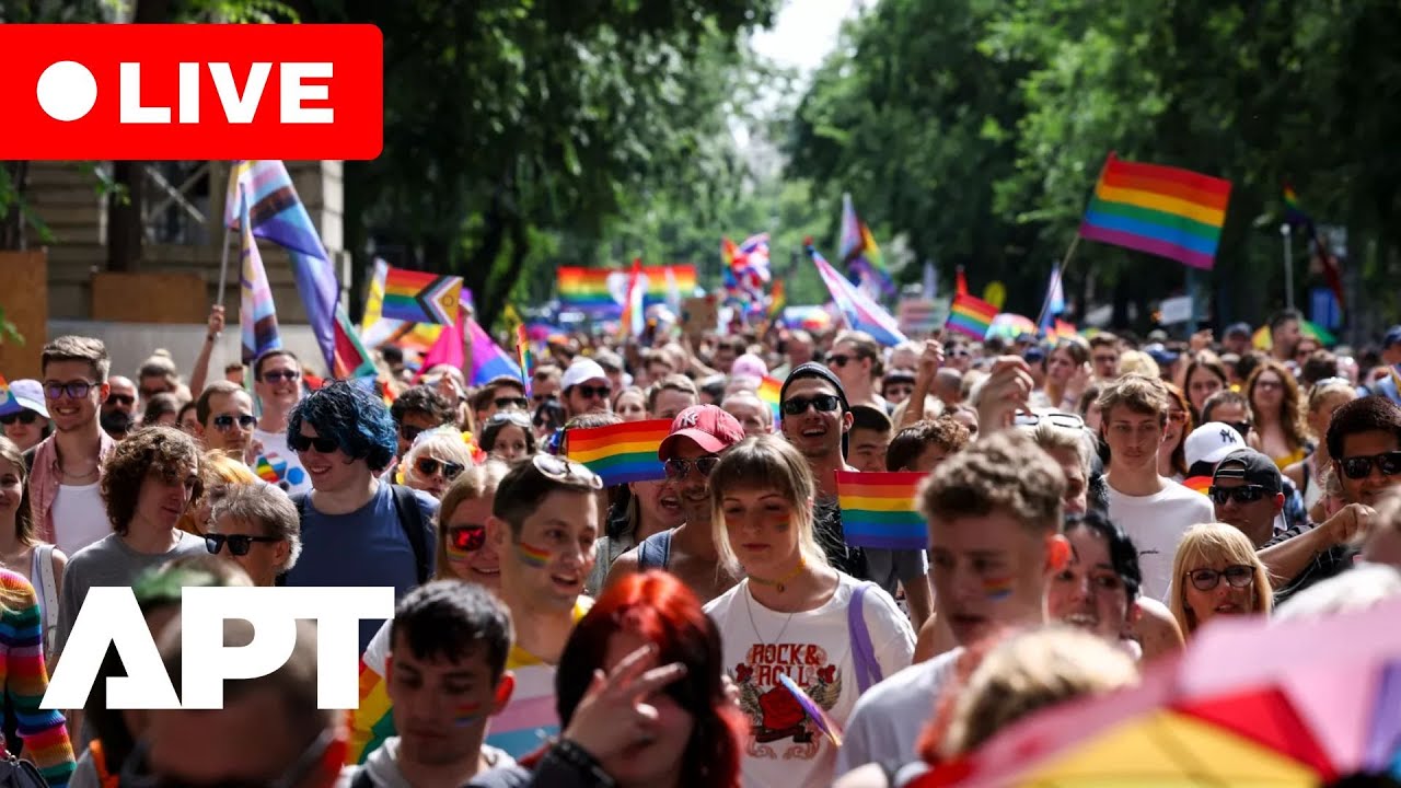 LIVE | Budapest Pride Turns 30: Thousands March for Love, Equality, and Freedom | APT