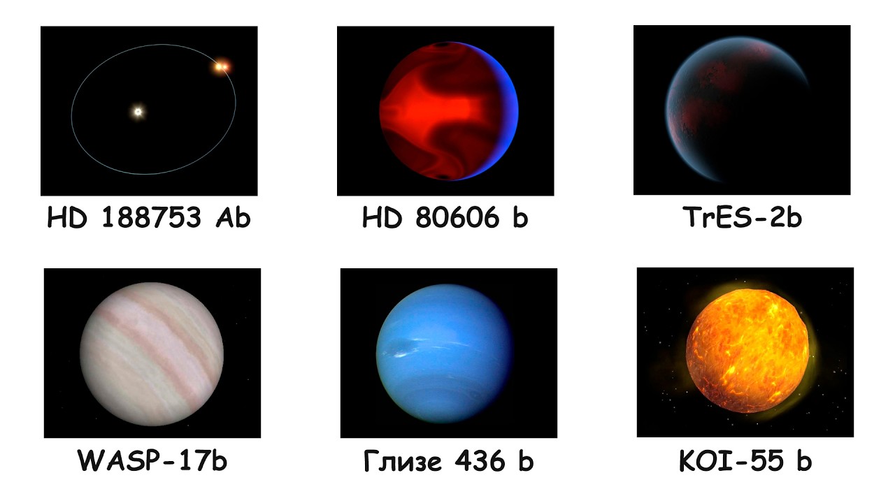 Самые ТРЕВОЖНЫЕ планеты из когда-либо обнаруженных