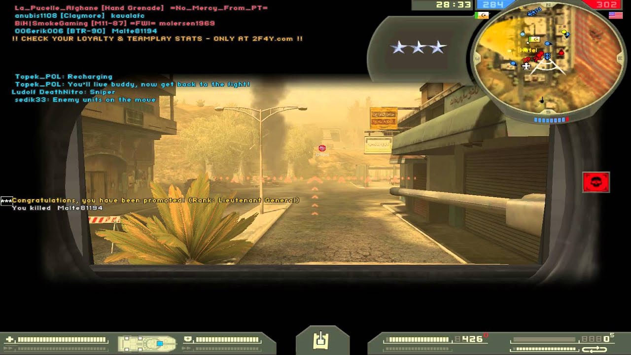 BF2 Lieutenant General promotion