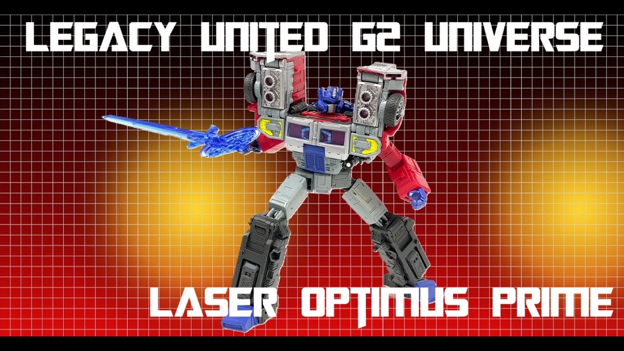 Transformers Legacy United G2 Universe Laser Optimus Prime Unboxing And Review! Ah Yeah!!
