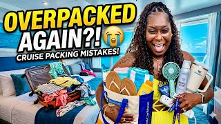 What I Packed for My Cruise vs What I Actually Used 😭| Cruise Packing Mistakes