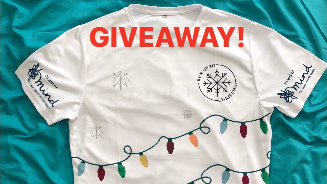 GIVEAWAY! - Run Up to Christmas Virtual Race Challenge 