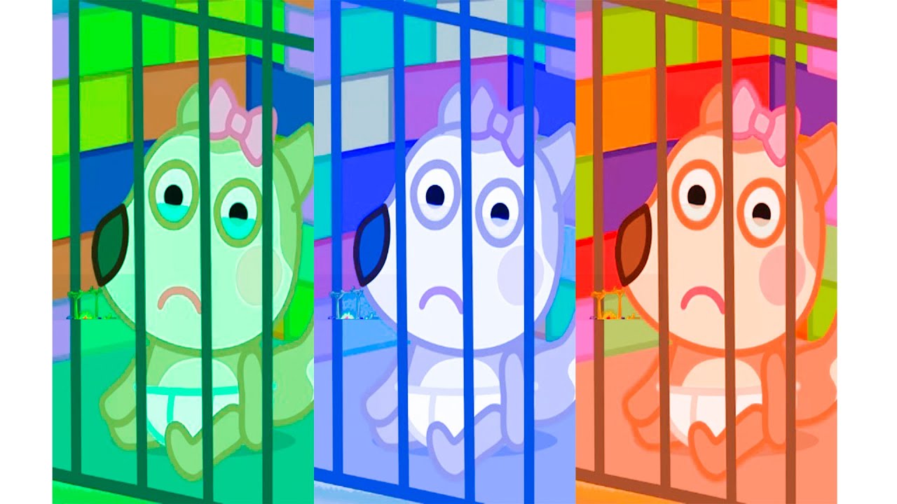 Cute wolfoo dances and sings to the song | Playing Pop It Challenge