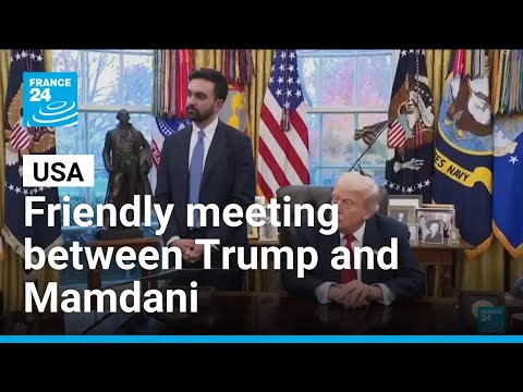 Trump praises New York mayor-elect Mamdani at warm White House meeting • FRANCE 24 English