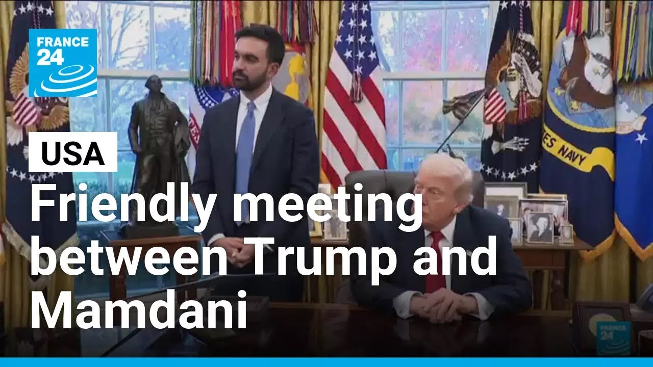 Trump praises New York mayor-elect Mamdani at warm White House meeting • FRANCE 24 English