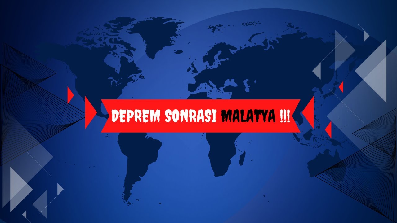 DEPREM SONRASI MALATYA(part1)
