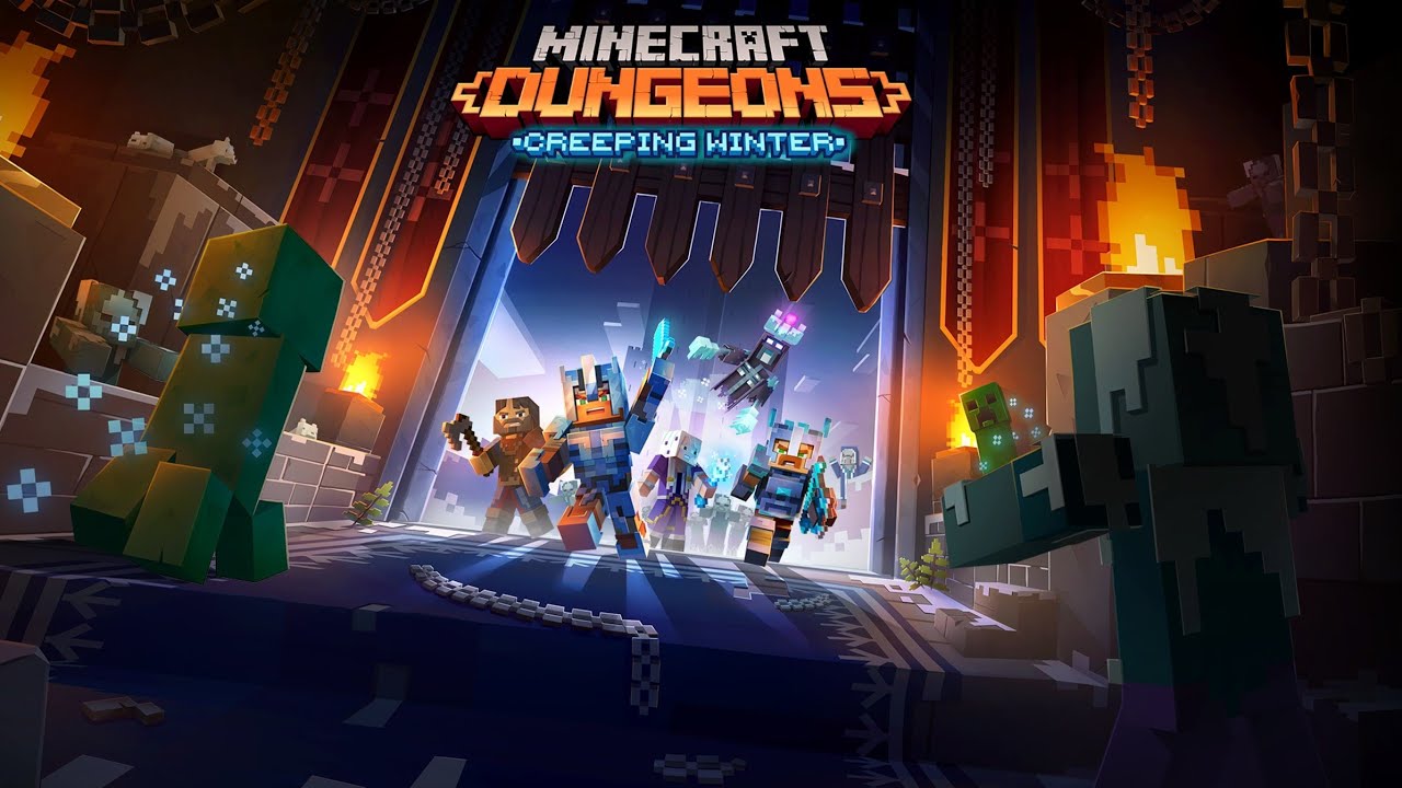 Minecraft Dungeons: Creeping Winter - Secret Level 7: Lome Settlement