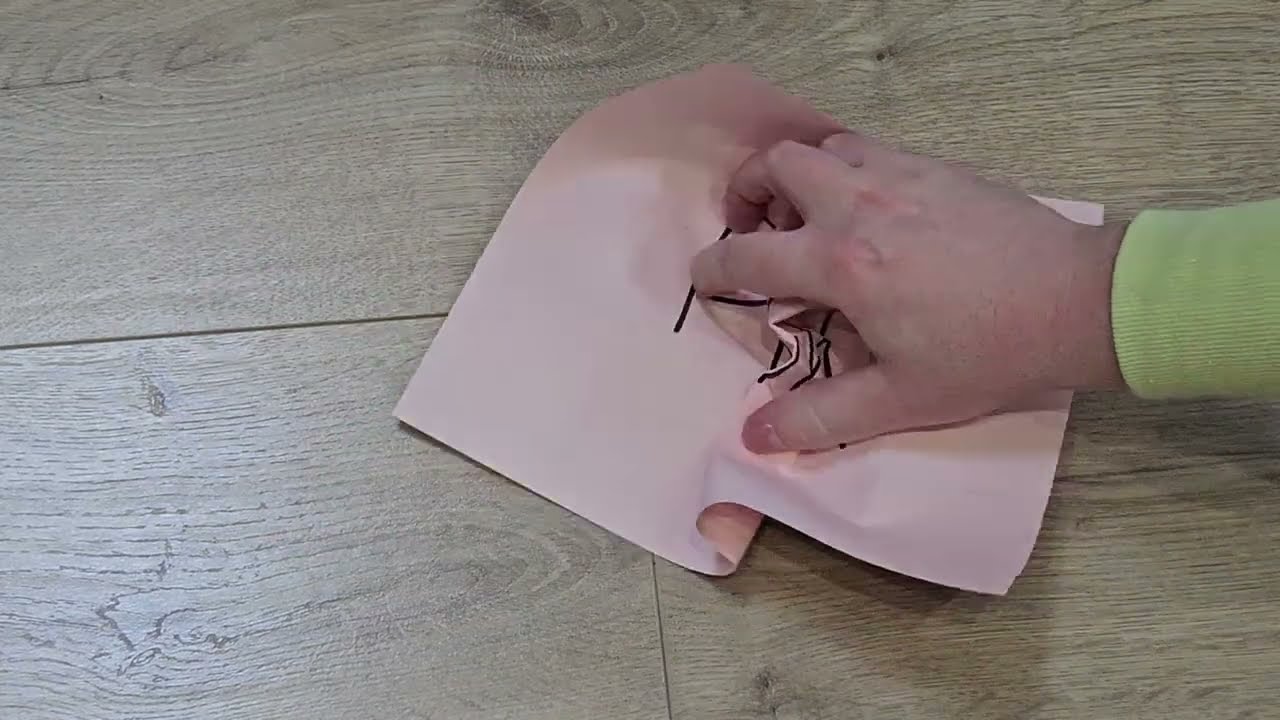 Oddly Satisfying Destruction: PINK PAPER [In Reverse] #75 ASMR ...