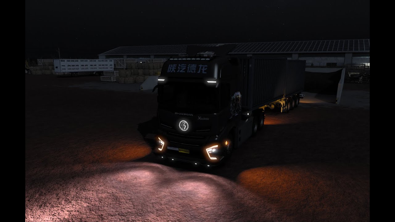 EL NUEVO CAMION SHACMAN  SQ DL x6000 cn6 EN LA CARRETERA BRASILEÑA ETS2