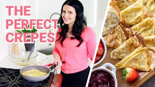 The Perfect Crepes Recipe (How to Make European Crepes)