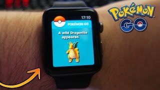 JUGANDO A POKÉMON GO EN MI RELOJ!! 