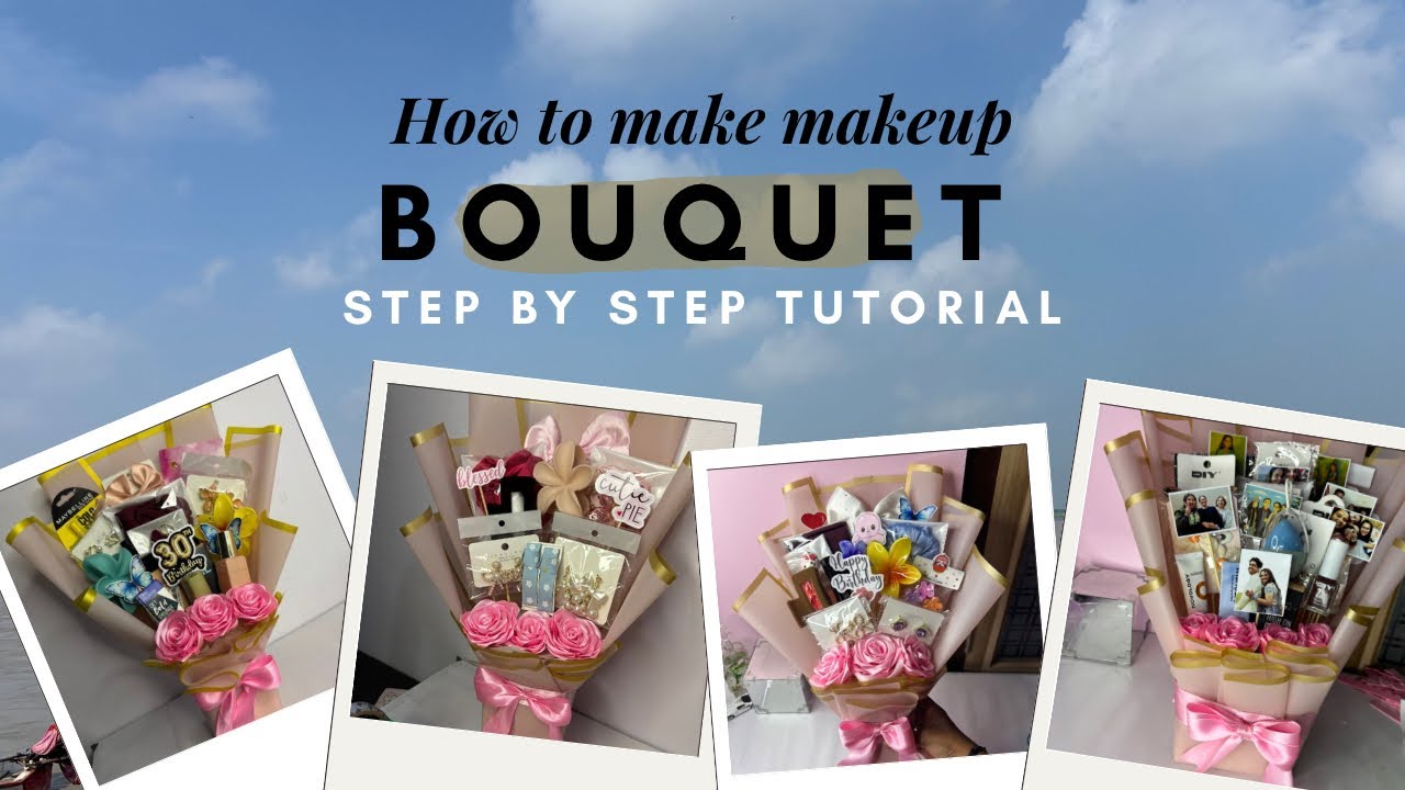 How to Make a Beautiful Makeup Bouquet |Perfect Gift Idea for Birthday & Anniversary😍