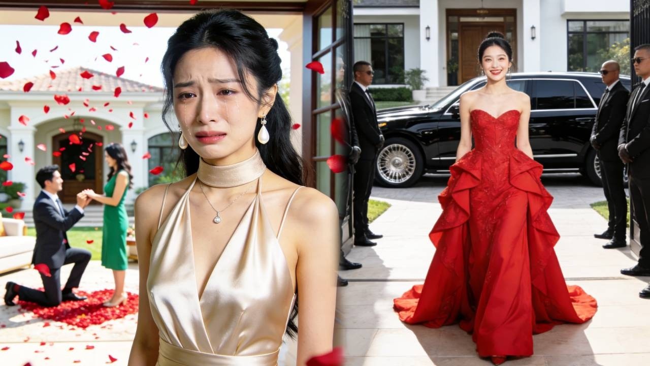 3er aniversario, le propuso a su amante. Divorciada y convertida en heredera billonaria—ellos lloran