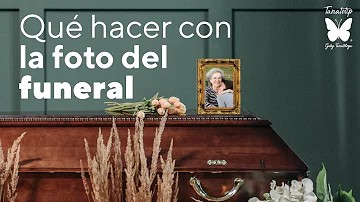 ¿Está mal hacer fotos en un funeral?