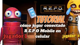 Tutorial on how to play R.E.P.O Mobile online with your friend on your mobile phone 📱