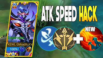 ZHASK TRY THE NEW ATTACK SPEED BUILD & EMBLEM UPDATE (100%BROKEN🔥)ZHASK BEST BUILD 2023