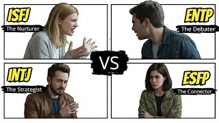 16 Personalities and the Types They Clash With Most (Like Oil and Water!)