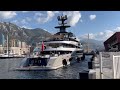 Lurssen  kismet 952m 200million luxury charter yacht  full docking maneouver emmansvlogfr