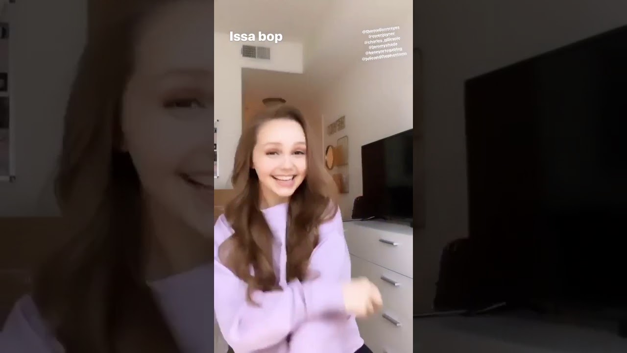 Savannah Dancing 'Edge of Great' | Via Instagram Story: @savannahleemay