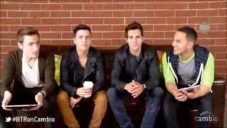 Big Time Rush being playful with One Direction names