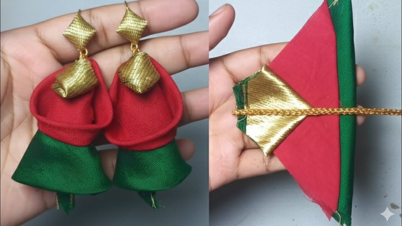 Beautiful & Easy Fabric Latkan Design Tutorial | Blouse aur Kurti ke liye Designer Latkan |