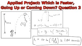 Applied Project: Which is Faster, Going Up or Coming Down Question 3