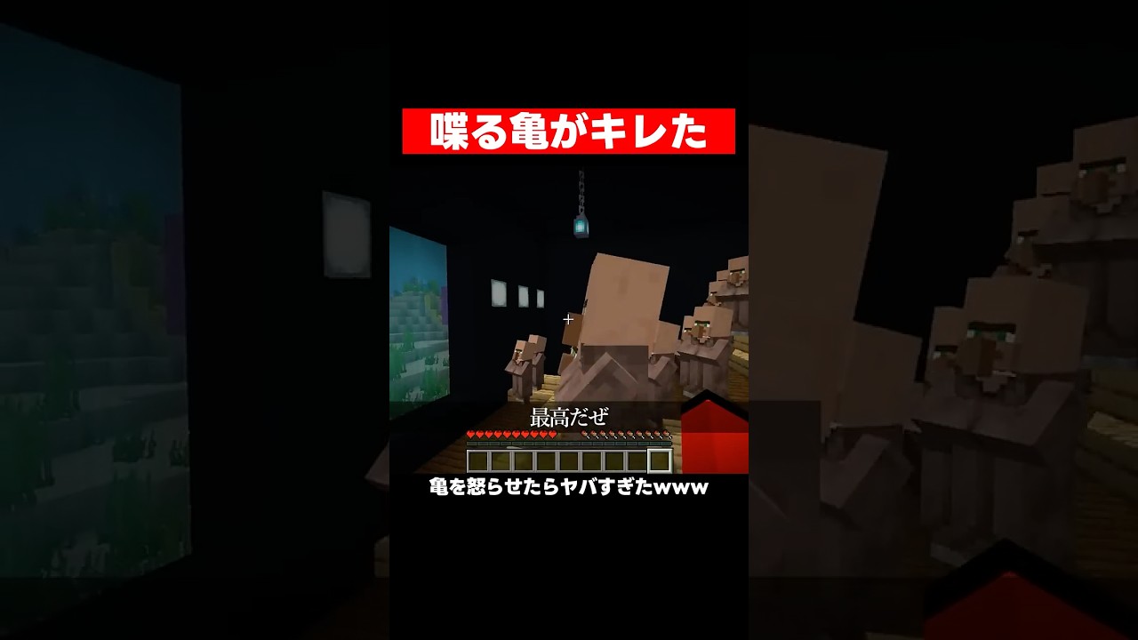 A turtle that solves villagers' problems. #Minecraft - YouTube