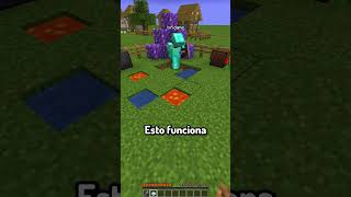 ¿Puedo esconderme como un bloque de lava? 🤔 #shorts #minecraft