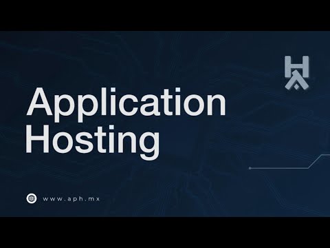 Descubre quiénes somos en Application Hosting