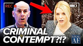 🚨 Trump Admin FACES CRIMINAL CONTEMPT as Trump DIGS IN