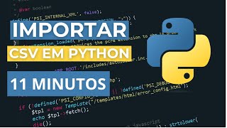 Aprenda a Manipular Arquivos em CSV em 11 Minutos | Tutorial Python