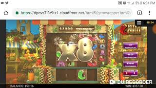 Mega win on Extra Chilli. $1 free spin bonus