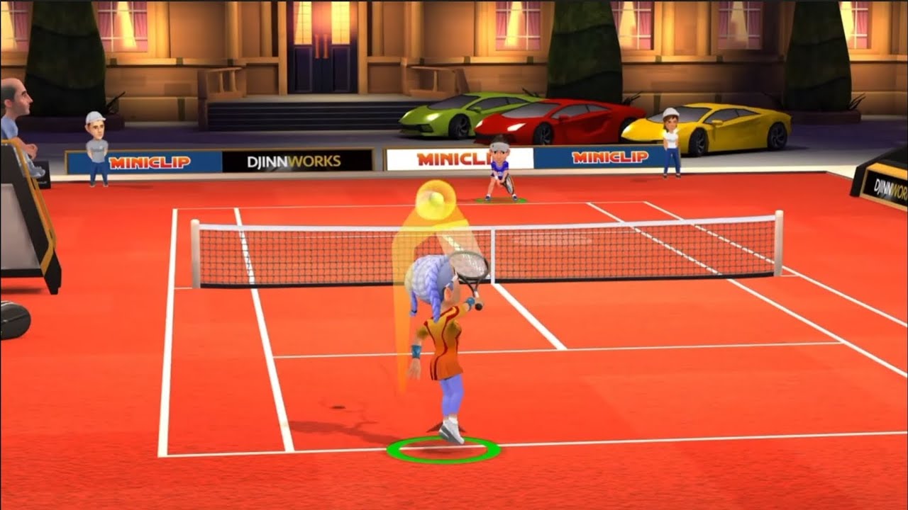 Mini Tennis Perfect Smash Gameplay Mobile YouTube