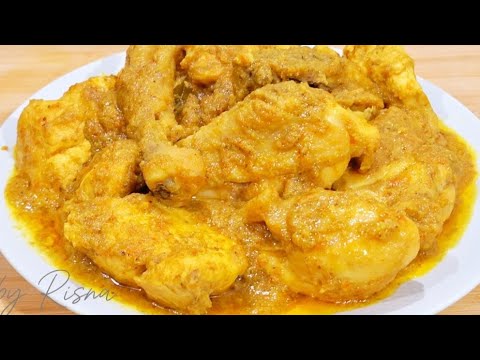 Resep Ayam Bumbu Kuning Kental