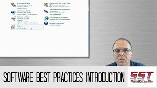 Computer Training: Software Best Practices Introduction