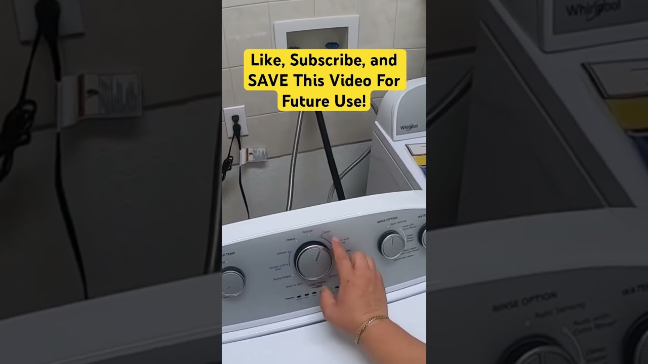 How to Fix Whirlpool Washer Not Agitating 