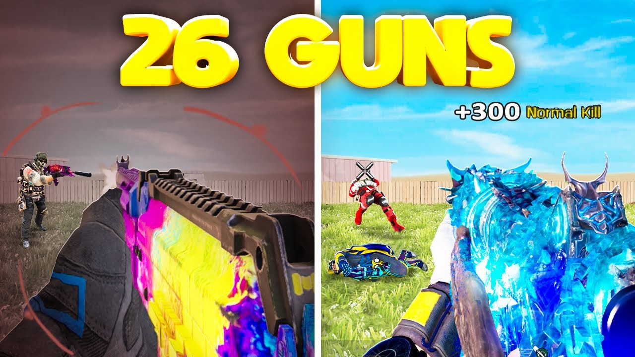 I USED EVERY ASSAULT RIFLE for THE LAST TIME in COD Mobile... - YouTube