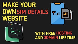 CREATE SIM DETAILS WEBSITE WITH ||         FREE DOMAIN AND HOSTING LIFETIME screenshot 4