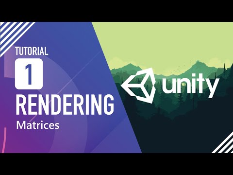 Unity Rendering 1 - Matrices (Agus Juhana 23219011)
