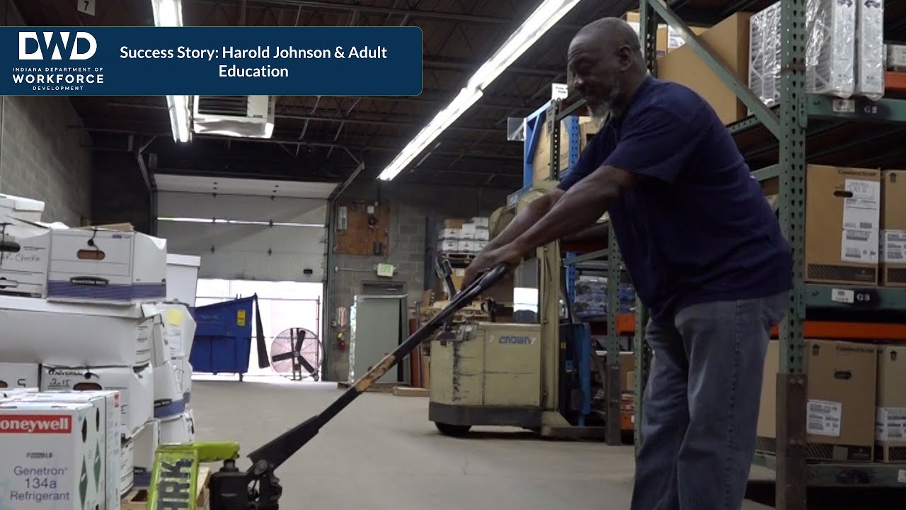 Success Story: Harold Johnson & Adult Education